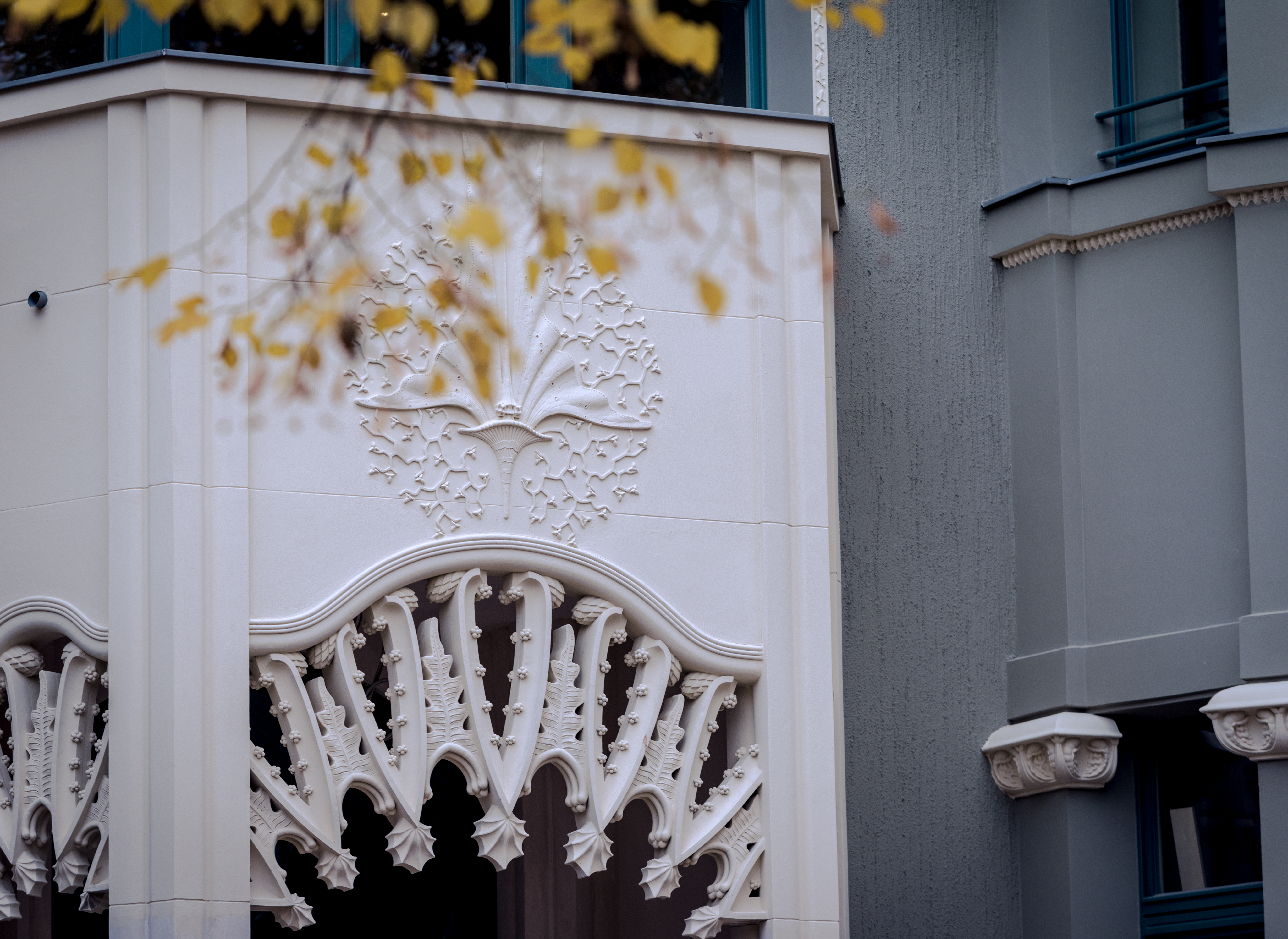 Fassaden Details des Roomers Berlin